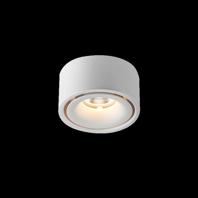 明装超薄射灯防眩免打孔角度可调节家用小山丘无主灯吸顶圆形筒灯,家装灯饰光源,明装射灯,淘宝优惠券,粉丝福利购,淘宝优惠卷