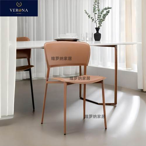 家用现代简约网红ins风靠背餐椅加厚凳子餐桌椅塑料椅子