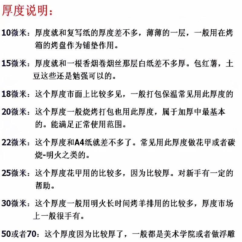 烧烤锡纸加厚厨房烤箱615烤肉613烧烤家用铝箔纸大锡纸花甲粉商用