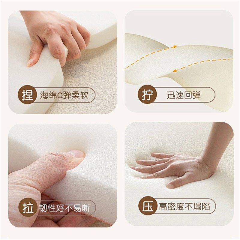 防撞头儿童靠垫床头软包靠背垫2025新款可拆洗加厚海绵软垫套罩,居家布艺,床头靠垫,淘宝优惠券,粉丝福利购,淘宝优惠卷