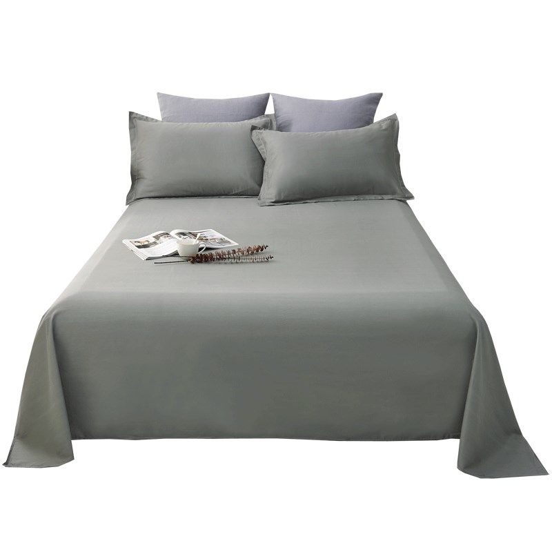 全棉床单单件纯棉加厚纯色布料学生宿舍单人格子白色粉色纯色被单,床上用品,床单,淘宝优惠券,粉丝福利购,淘宝优惠卷