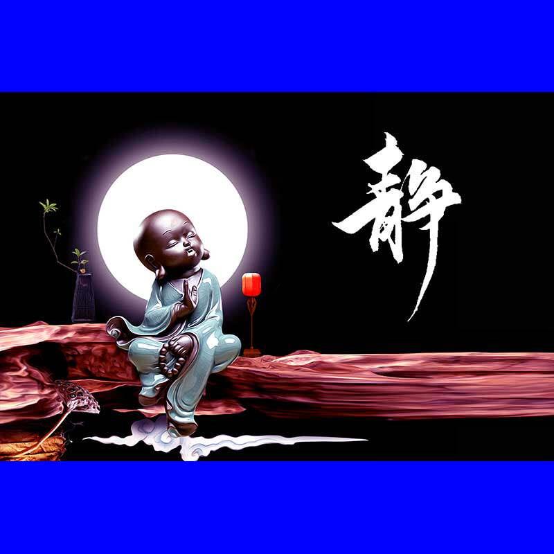 龙鱼缸背景贴纸画高清3D立体水族箱壁纸装饰造景贴纸自粘pp