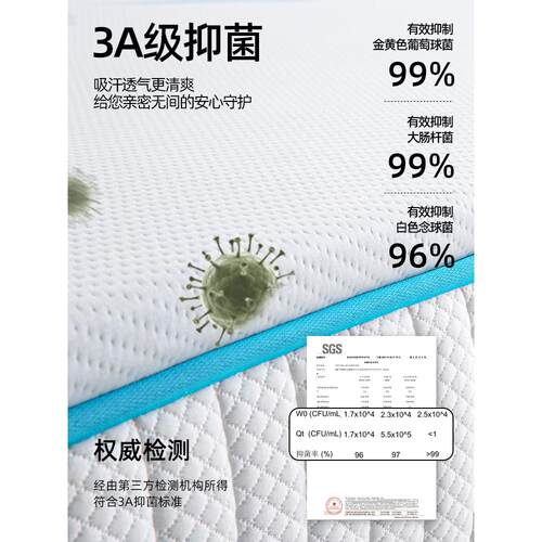 梦小白香格里拉无胶面拆床垫独装弹簧进口乳胶黄麻家用自由组合