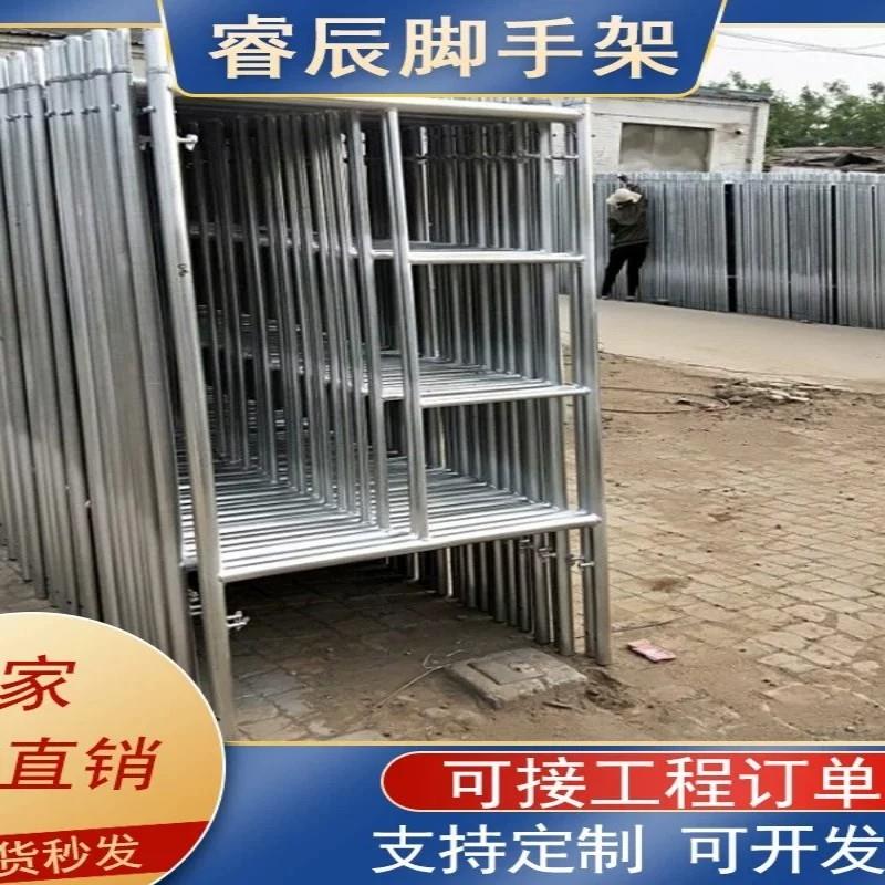 加高脚手架轮子移动脚轮万向轮鹰架配件6寸脚轮AB双刹脚轮重型