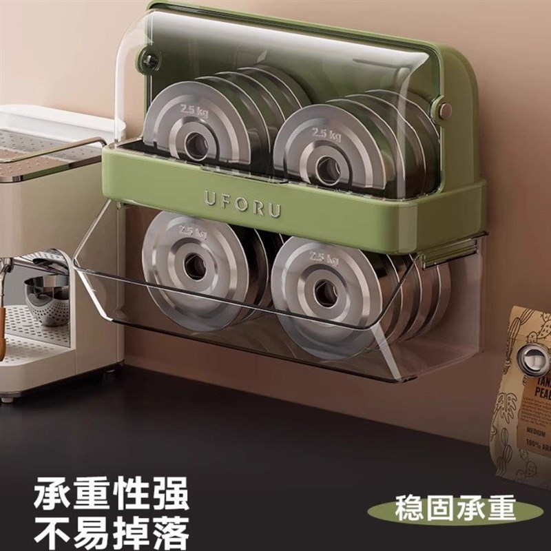 茶杯办公室带盖桌面厨房沥水置物架收纳轻奢托盘壁挂家用水杯架