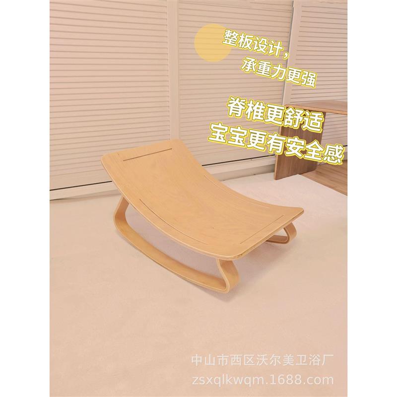 婴儿摇摇椅摇篮哄娃宝宝安抚躺椅摇篮木儿童安抚椅新生儿