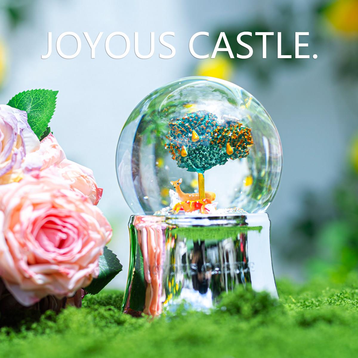 Joyous Castle 音悦堡鸟之诗官方水晶球八音盒音乐盒生日礼物