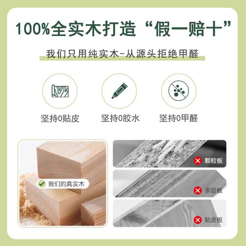 榻榻米床垫实木床架民宿无床头床板透气防潮排骨架子出租屋地台床