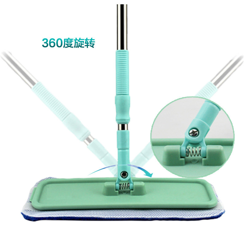 大拖把平板大号静电拖把实木地板打蜡拖布托把地板拖家用平板