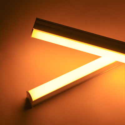金黄光LED灯管发光暖色霓虹长条墙壁灯棍商用悬吊式天花板外墙装
