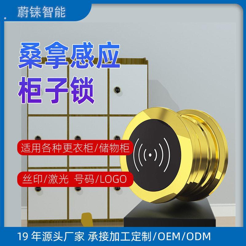 感应更衣柜刷卡锁电子桑拿锁浴室智能感应锁储物柜门锁柜门电子锁