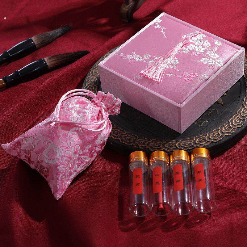 婴儿脐带胎发收纳盒纪念品保存盒宝宝胎毛保存瓶自制肚脐带储存瓶