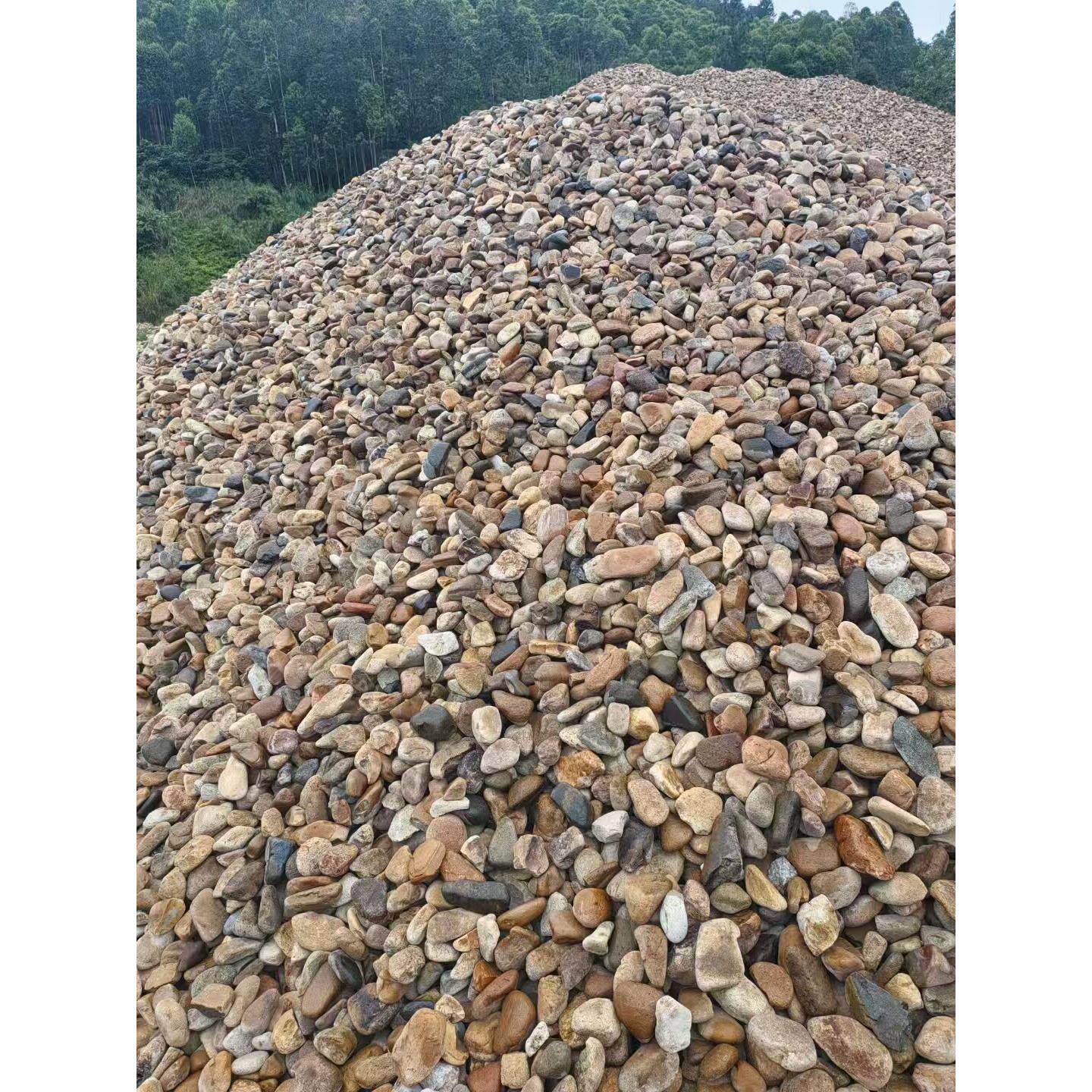 天然鹅卵石河卵石河滩石变压器水池铺路造景石头污水处理过滤