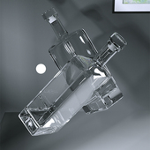 密封酒瓶空瓶泡酒专用玻璃瓶子高档礼盒白酒自酿装 瓶 酒存酒瓶分装