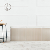 十八纸钢琴凳子创意伸缩长条纸凳时尚 店沙发凳 风琴长方形折叠服装