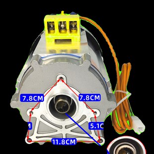 电动三轮车大功率电机 马达1500瓦3000w纯铜无刷 48V60v72v水电池