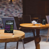 小黑板摆摊用吧台手写展示牌地摊可擦写广告牌店铺用奶茶店菜单牌