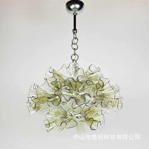 法式穆拉诺轻奢吊灯现代简约