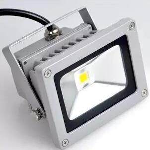 船用电瓶直流 12V 24V 220V 10WLED投光灯 户外防水 探照灯 射灯