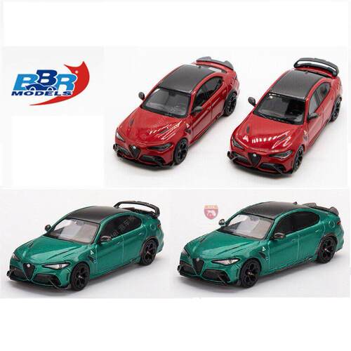 BBR1:64阿尔法·罗密欧Alfa Romeo Giulia GTAm合金汽车模型摆件