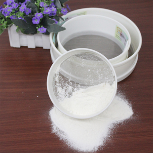 筛子漏网面粉筛烘焙塑料家用50目超细塞子过筛网过塞粉器过滤网筛