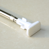 免打孔卫生间浴室不锈钢浴帘杆伸缩杆窗帘杆撑杆阳台晾衣杆 包邮