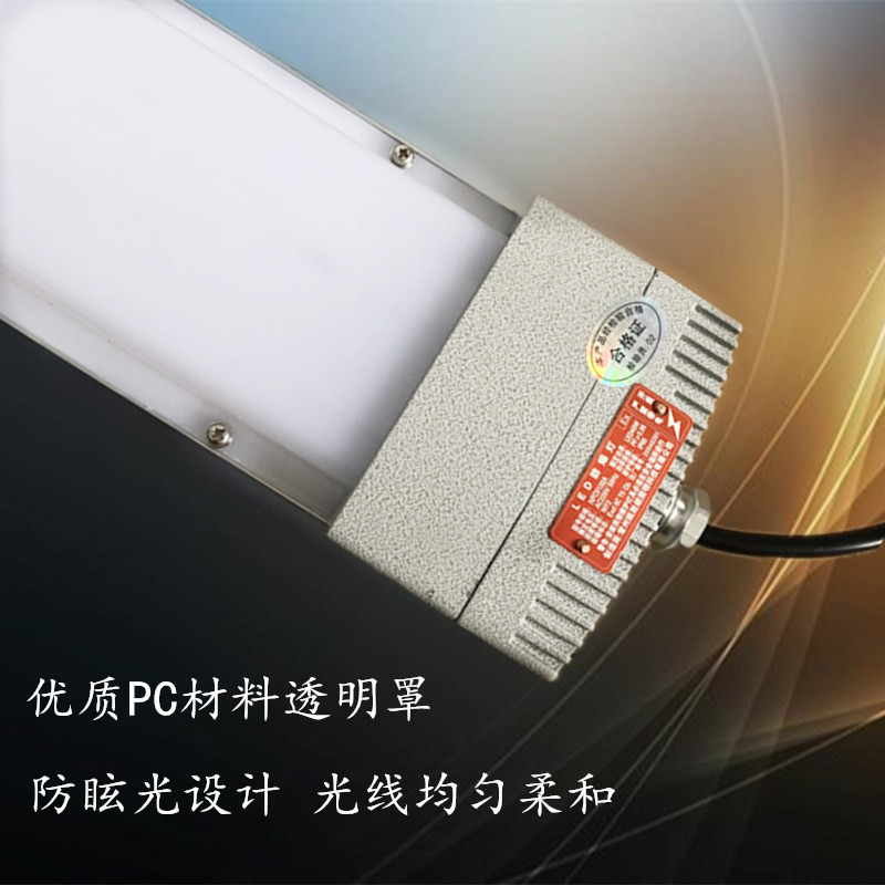 LED防爆荧光灯20W40W60W隔爆型仓库车间厂房条形三防照明灯应急灯