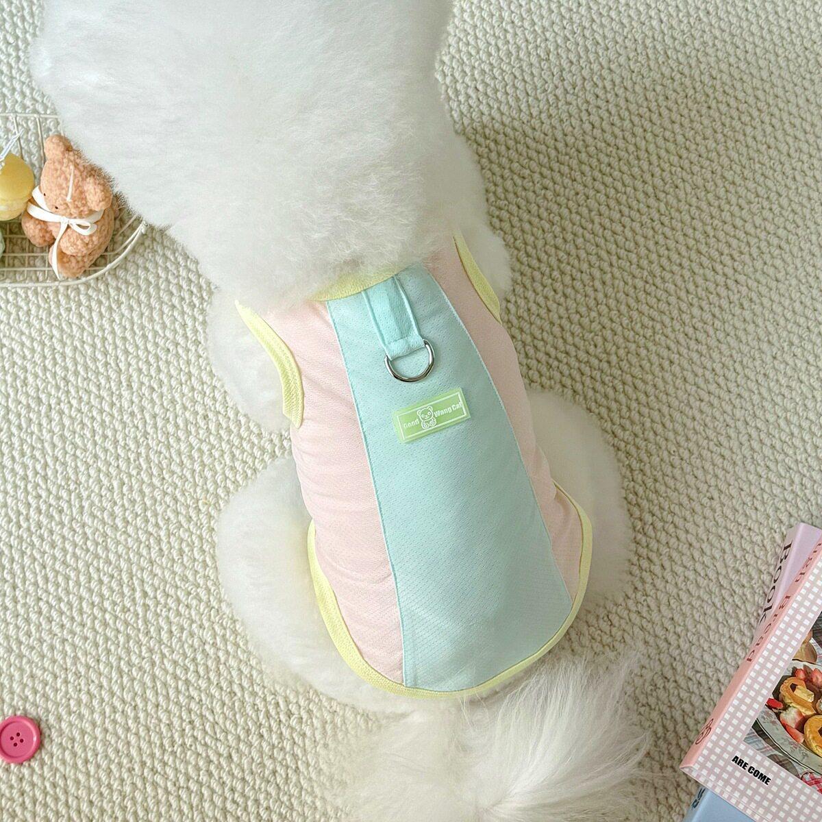 狗狗防晒衣服大型犬夏季薄款防掉毛夏天凉凉衣边牧萨摩耶透气背心