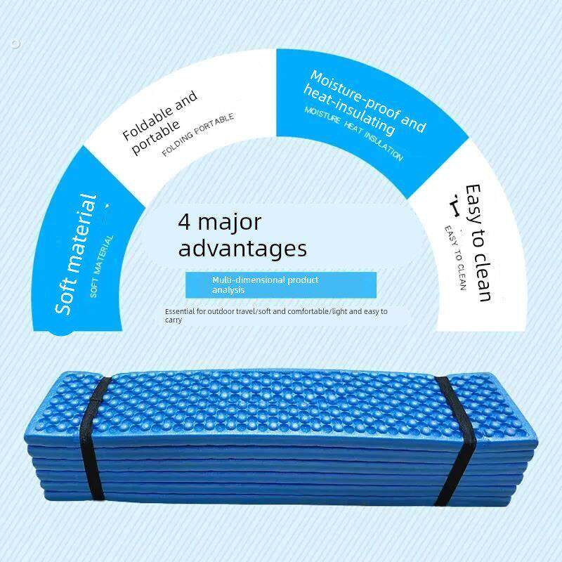 户外单人蛋槽折叠蛋巢防潮垫露营地垫办公室午睡垫帐篷便携式