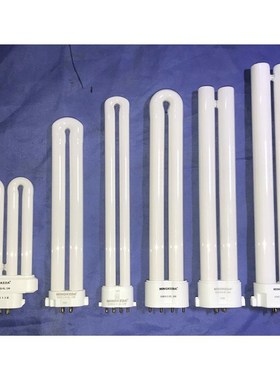 原装明可达护眼灯管mt001y台灯管11w13瓦18w25w4000k方四针u型9w