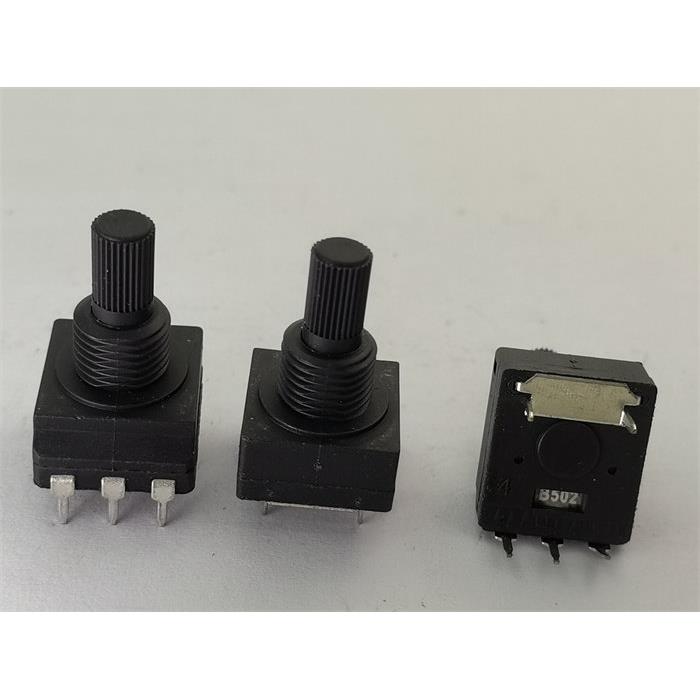 电焊机电位器 PC1601 1K B22K5.6K 100K 220K470K 黑色细花轴18MM