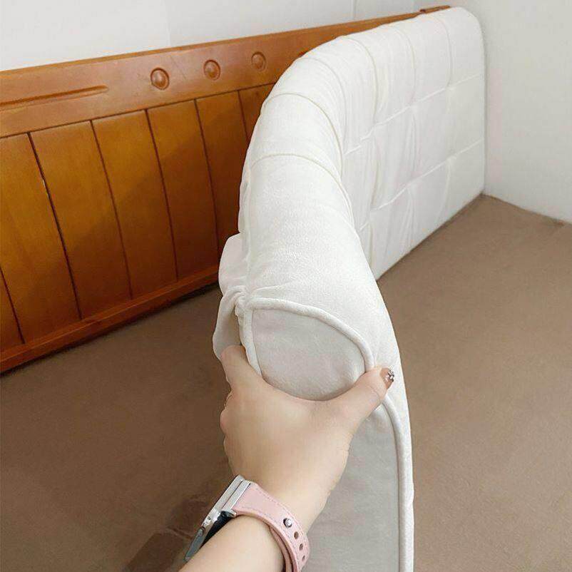 床头靠垫床头板软包榻榻米床头罩现代简约ins双人夹棉床头罩