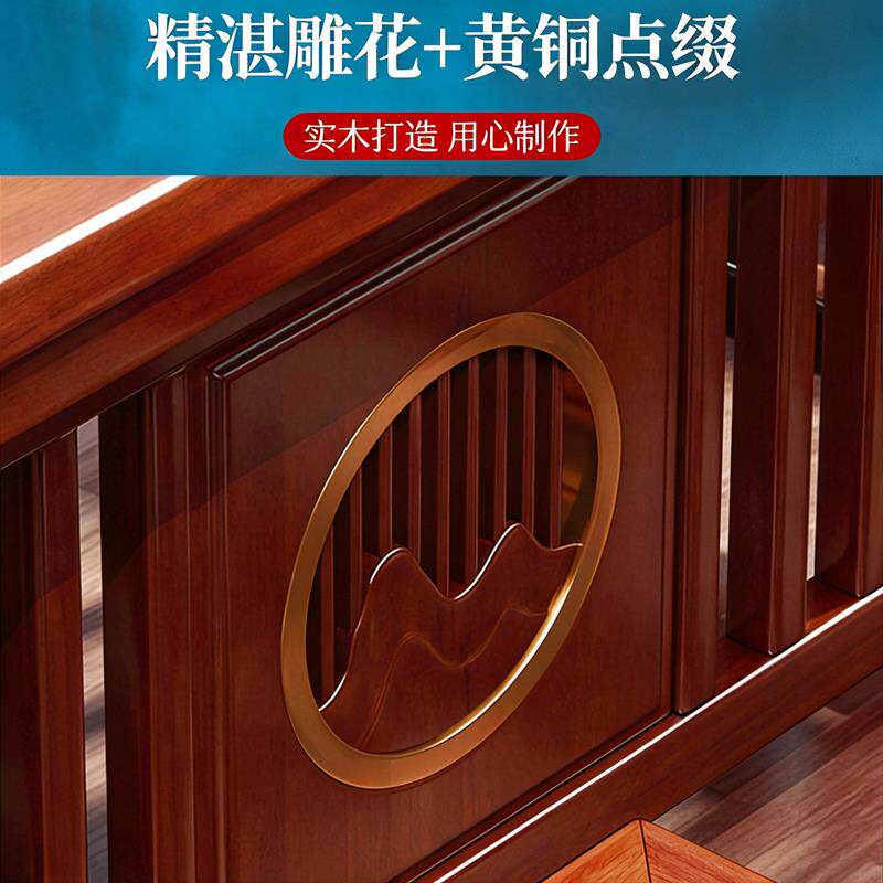阳台实木茶桌椅组合家用原木小茶几客厅小户型茶台办公接待泡茶桌