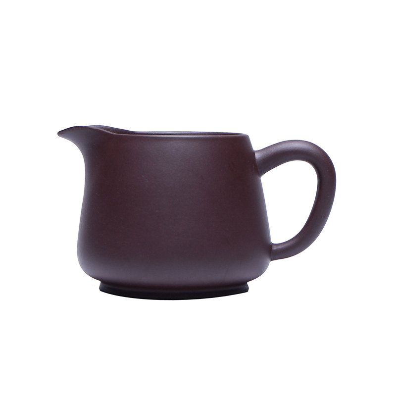 宜兴紫砂公道杯茶漏套装家用功夫茶具配件加厚陶瓷大号容量分茶器