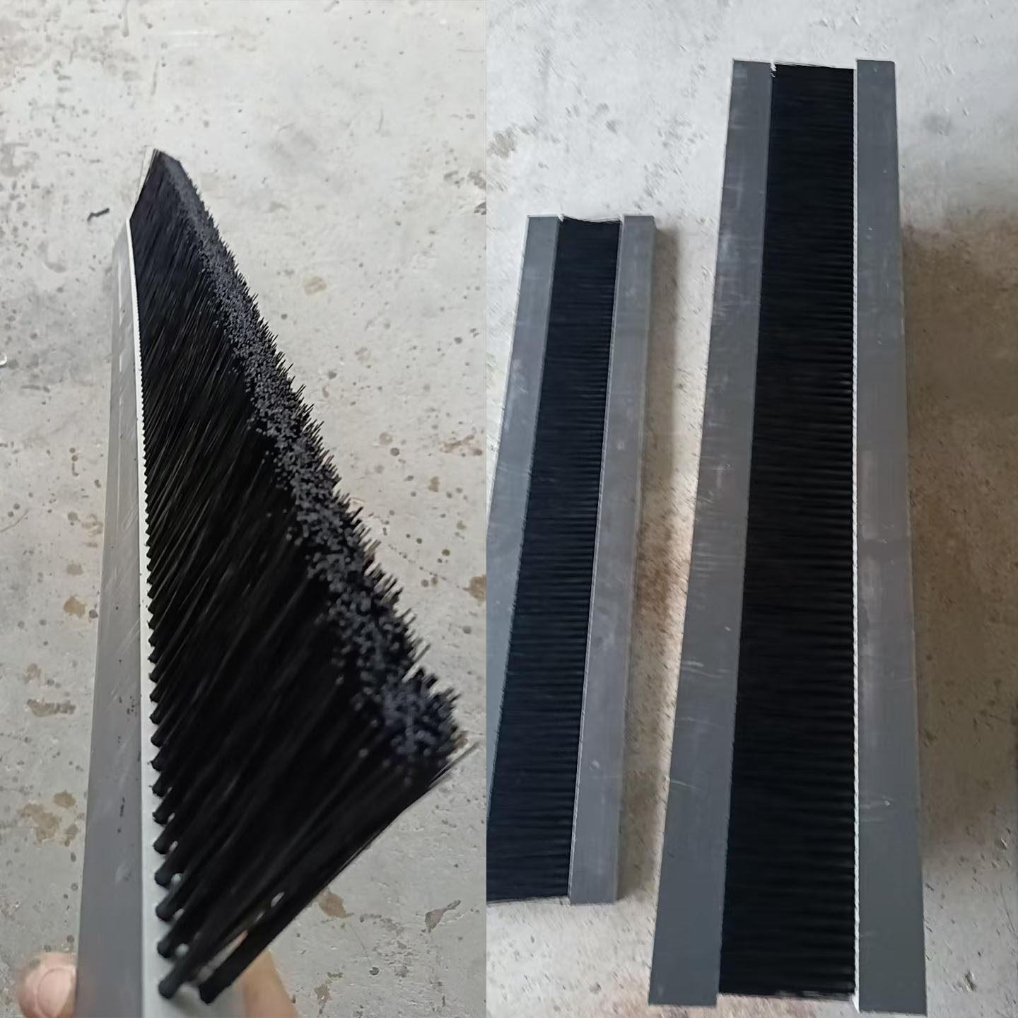 工业毛刷条尼龙板刷pp毛刷工业用软毛硬毛刷条刷钢丝排刷PVC条刷