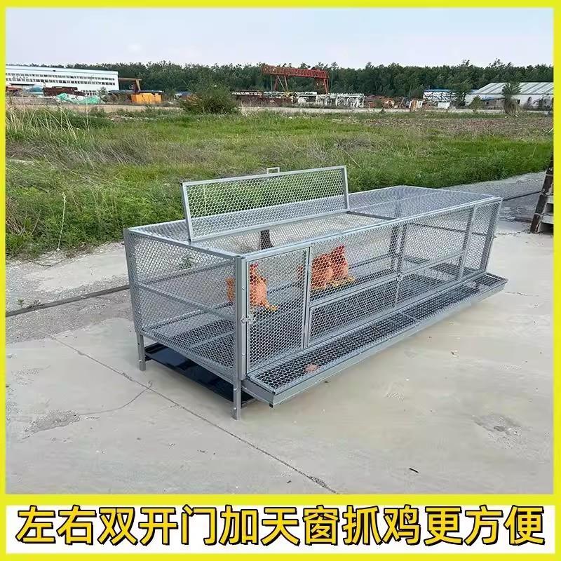 家用鸡笼子大号家禽阳台养殖笼锰钢带托盘自动清粪室外自动下蛋笼