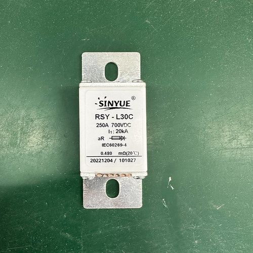 直流熔断器新能源充电桩保险丝DC750V50A80A100A125A160A200A250A