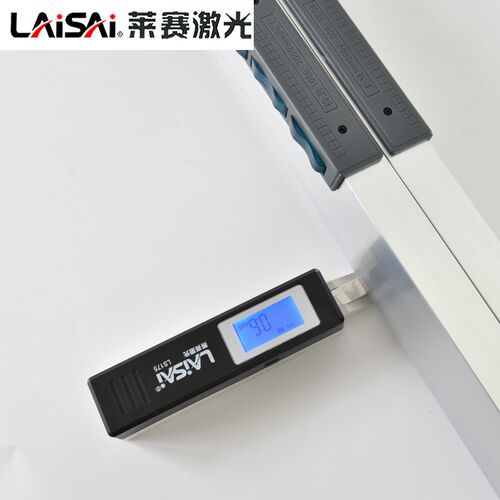 莱赛电子塞尺175缝隙检测尺验房工具斜度尺0-9.9mm工程楔形游标尺