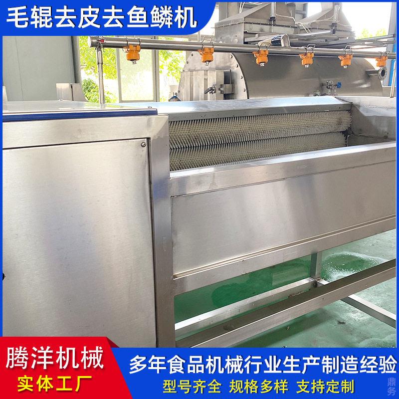 白芨黄芪片清洗机去皮去泥毛辊清洗设备人参清洗机
