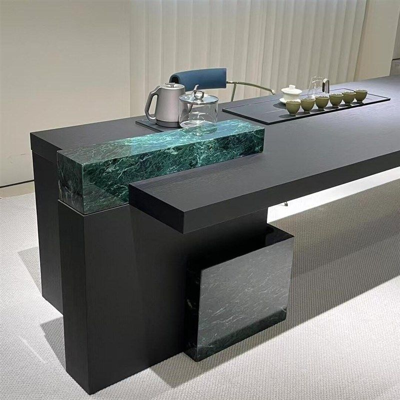 新中式实木茶桌椅组合现代轻奢家用茶室高端别墅客厅茶台泡茶桌,住宅家具,家用茶台/茶桌,淘宝优惠券,粉丝福利购,淘宝优惠卷