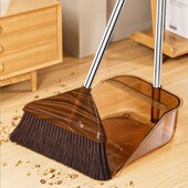 单个扫把家用2024新款 长柄软毛塑料扫帚不粘头发捎把大号扫地神器
