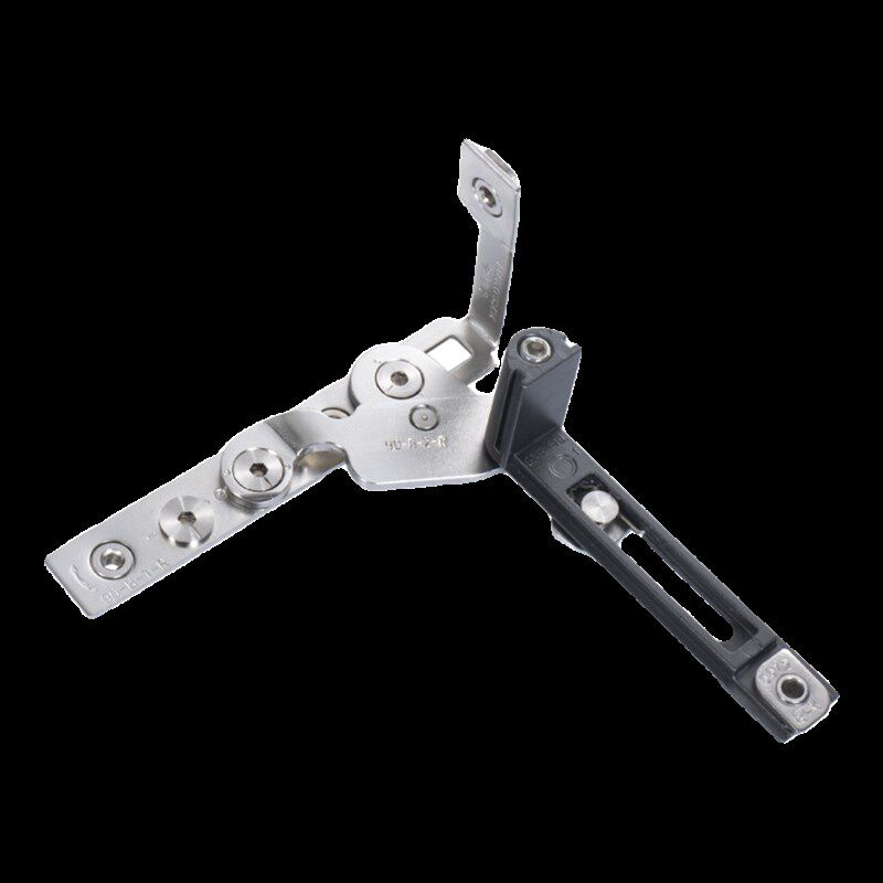 断桥铝平开窗90度调节铰链纱窗窗户隐形铰链可定位304不锈钢滑撑