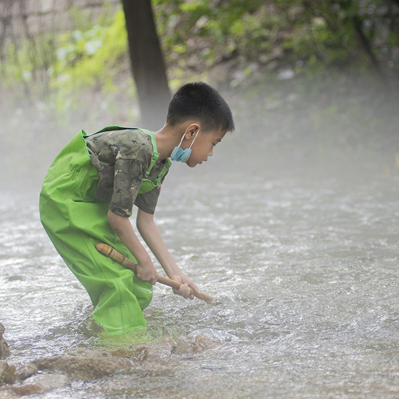 儿童下水裤玩水服男女童背带雨裤幼儿园连体防水裤赶海摸鱼涉水裤,居家日用,雨披/雨衣,淘宝优惠券,粉丝福利购,淘宝优惠卷