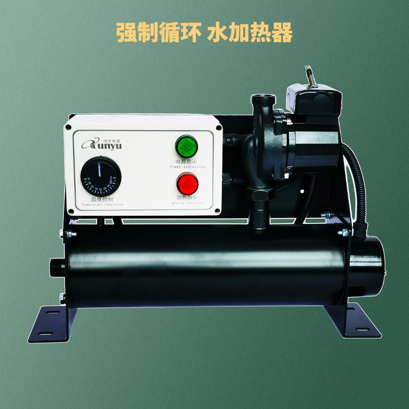发电机组强制循环水套加热器4kw6kw380v带水泵冷却液预热器大功率