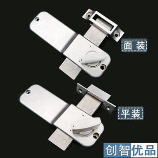 机械密码锁门锁户外花园栅栏门不用电庭院防水铁门别墅木门密码锁