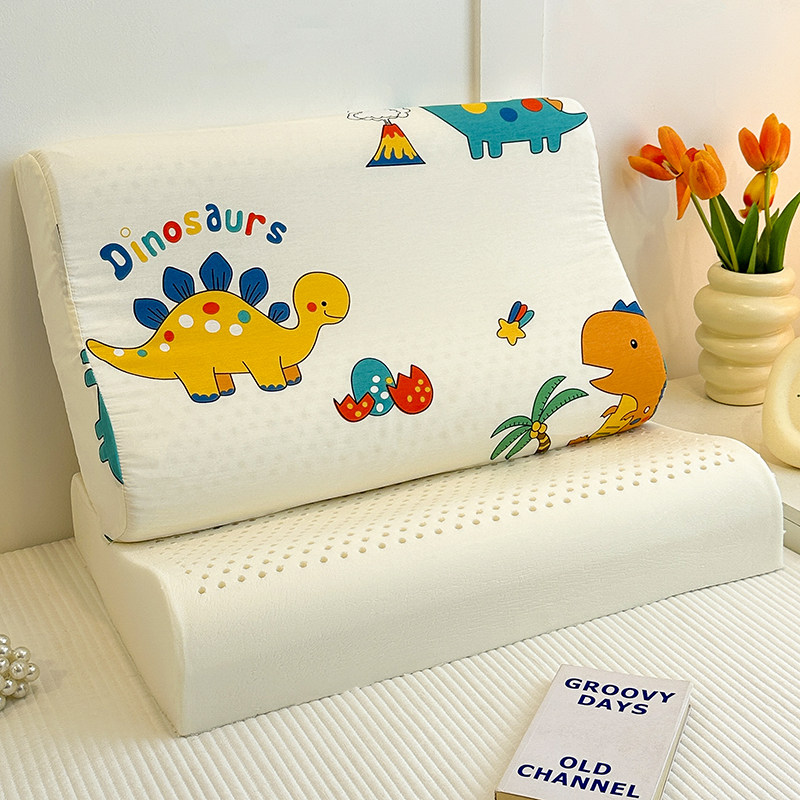 儿童乳胶枕头3-6岁以上小学生专用0-1天然橡胶枕芯加枕套四季通用,床上用品,乳胶枕,淘宝优惠券,粉丝福利购,淘宝优惠卷