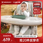 儿童多功能餐椅餐桌椅宝宝吃饭婴儿学坐椅便携家用可坐躺折叠新款