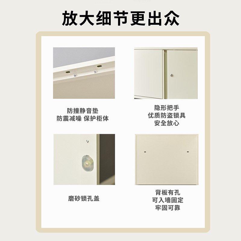 顶柜户外阳台防晒防水家用顶部加高金属钢制铁皮衣柜储物收纳矮柜,住宅家具,自由组合衣柜,淘宝优惠券,粉丝福利购,淘宝优惠卷