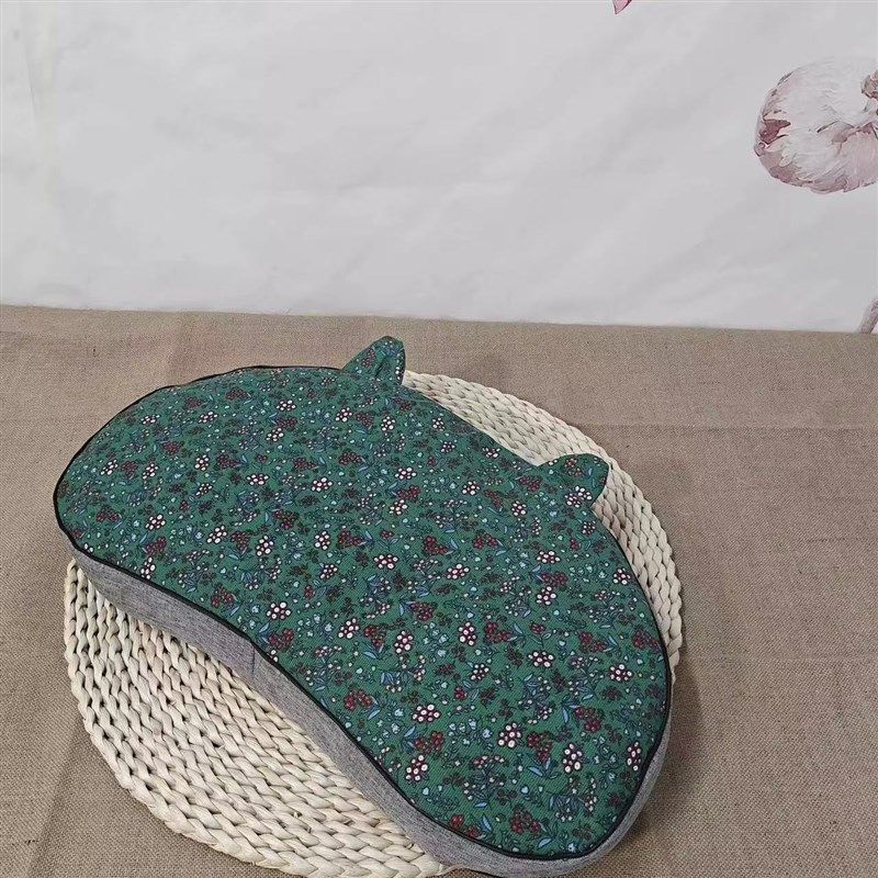 猫肚枕猫耳朵枕护颈椎专用枕头枕芯套老小碎花草枕套,居家布艺,靠垫/抱枕,淘宝优惠券,粉丝福利购,淘宝优惠卷