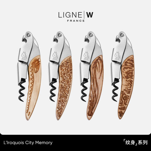 LIGNE/W纹身系列不锈钢海马刀